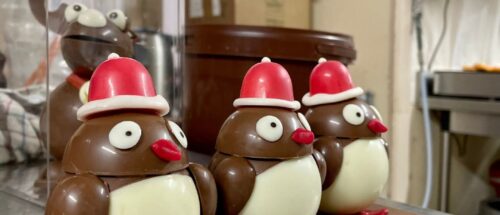 pingouin chocolat noel artisanal