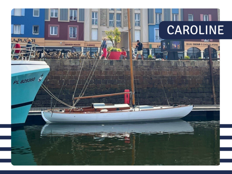 bateau classique ponton classique paimpol caroline