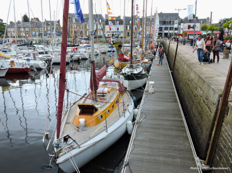 ponton bateaux classiques port paimpol eskale armor