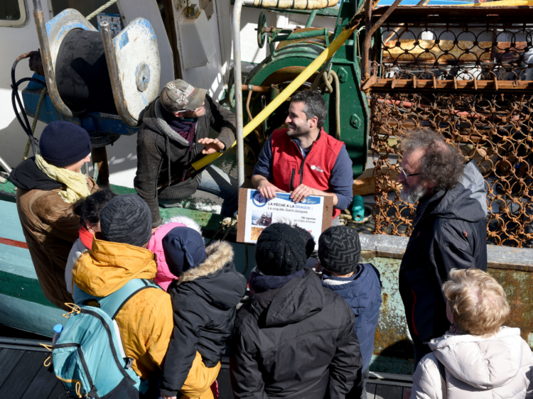 visite bateau fete coquille saint jacques paimpol