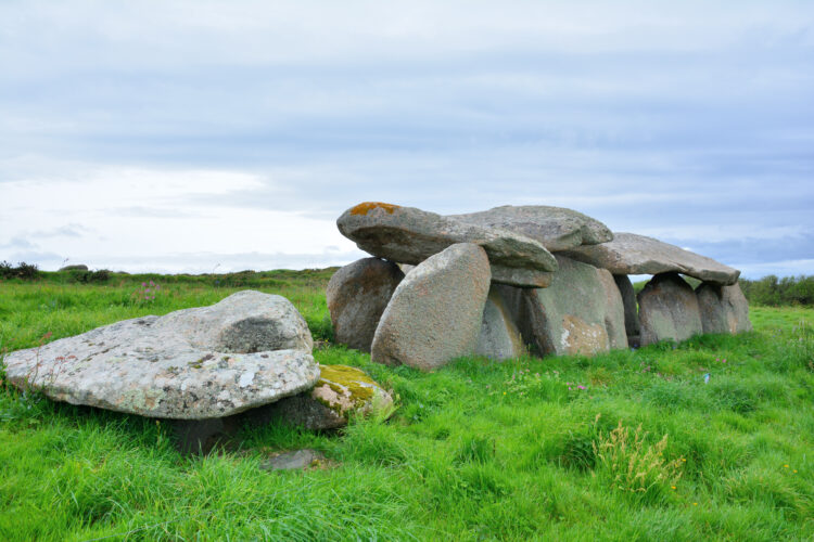Menhirs sur L'île Milliau